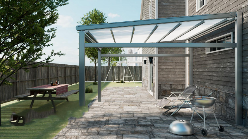 Folding PVC Pergola