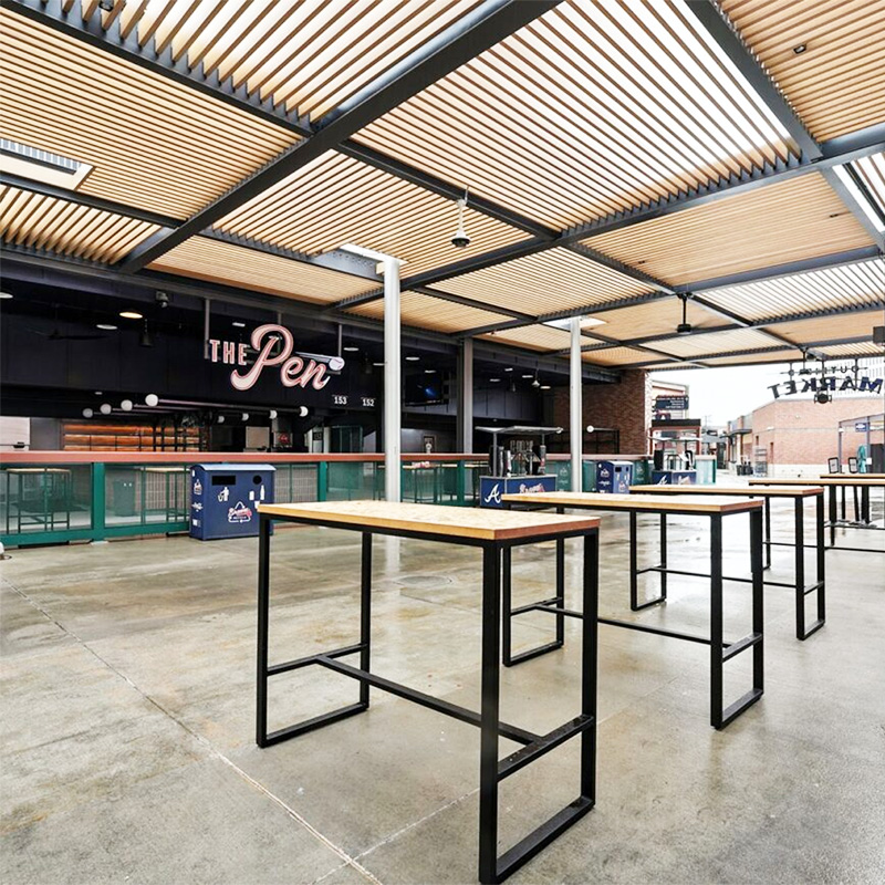 Truist Park  Defined Dining Space & Added S