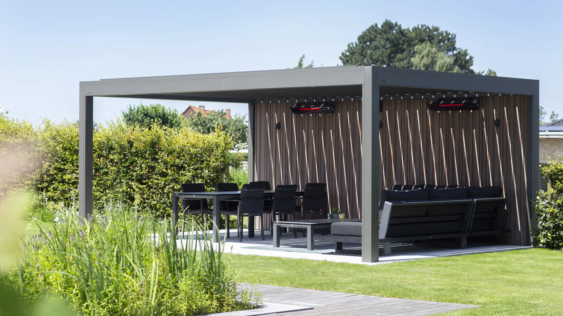 Hot, cold, sun or rain? Enjoy your terrace 